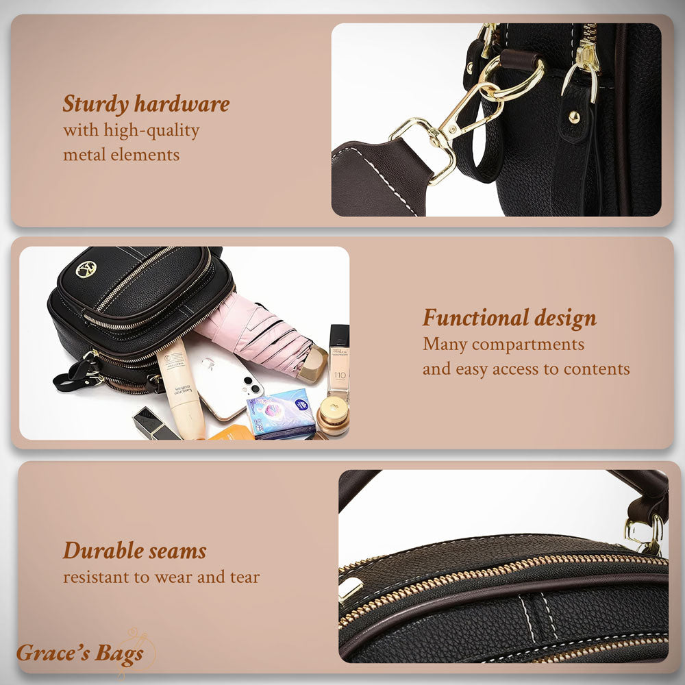 La Sophistication Intemporelle de Molly | Sac élégant avec bandoulière