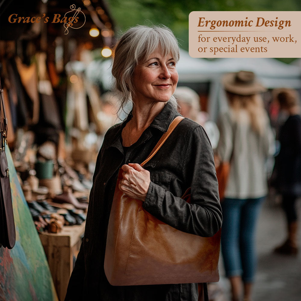 Le Charme d’Aurora | Sac Vintage à Bandoulière