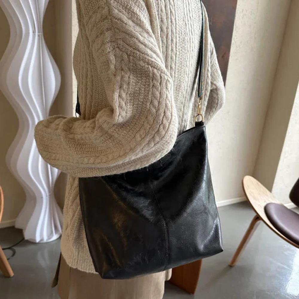 Sac à Bandoulière en Cuir Chelsey Vintage